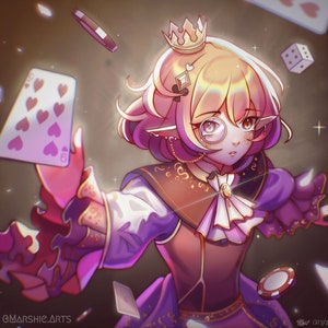 Digital Art Commission, Fanart, Characterdesign, V Tuber, OC, Portret, Kerstmis, Pictogram, PBB, Twitch, Cadeau, Origineel kunstwerk, Illustratie