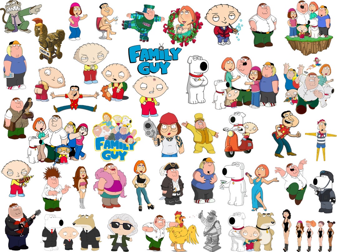 45 Pieces Family Guy Png Etsy 45 Pieces Family Guy Png Etsy