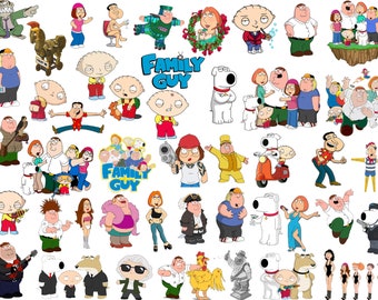 45 pieces family guy png