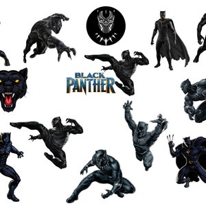 13 peças Pantera Negra png