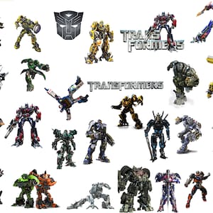 27 pieces TRANSFORMERS png