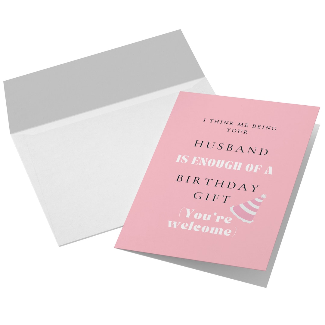 Funny Birthday Card for Her Birthday Card to My Wife Funny Etsy