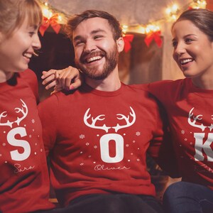 Couple Christmas Jumpers Etsy