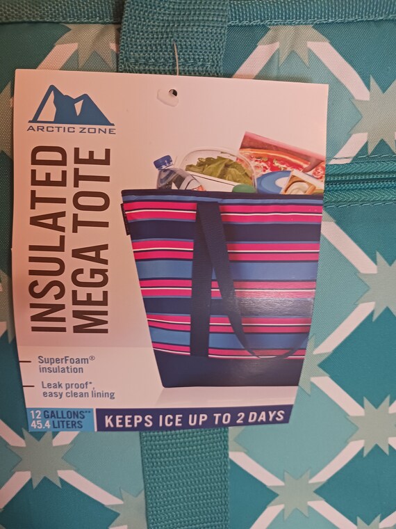 12 Gallons Mega Tote Insulated Green Triangle Bag for Outdoor Picnic Cooler Bag for Camping Sport Beach Travel Fishing Etsy