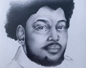 CoryxKenshin Retrato de grafito
