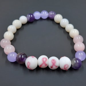 Breast Cancer Awareness | Stretch Bracelet