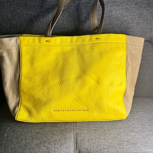 Marc by MARC JACOBS leather color block tote.