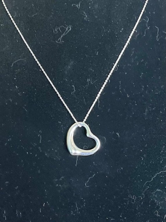 Elsa Pretti Open Heart Pendant and Necklace
