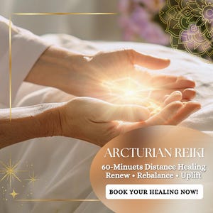 Arcturian Reiki Healing - Galactic Energy, Clearing & Ascension Support (BUY 1 GET 1 FREE)