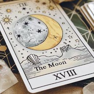 Lectura de cartas del tarot con 1 pregunta