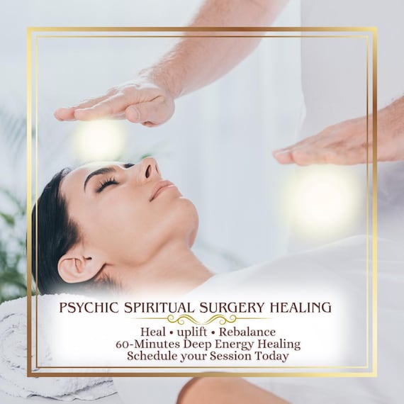 Psychic Spiritual Surgery Healing - Advanced Energy Healing For Deep Transformation (BUY 1 GET 1 FREE)