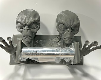 Alien ToiletPaper Holder Bigfoot Series of TP Holders
