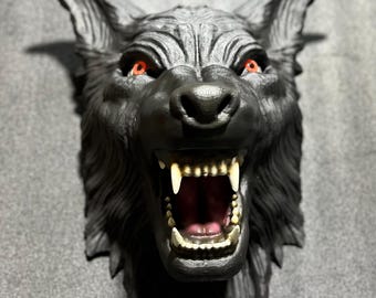 Dogman Werewolf Huge! Bigfoot Sasquatch Lifesize Krampus Reindeer Dog Man