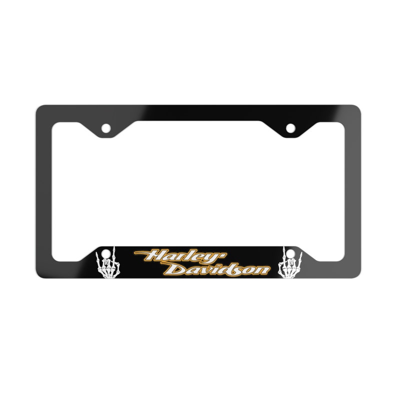 Harley Davidson License Plate Frames License Plate Covers Etsy