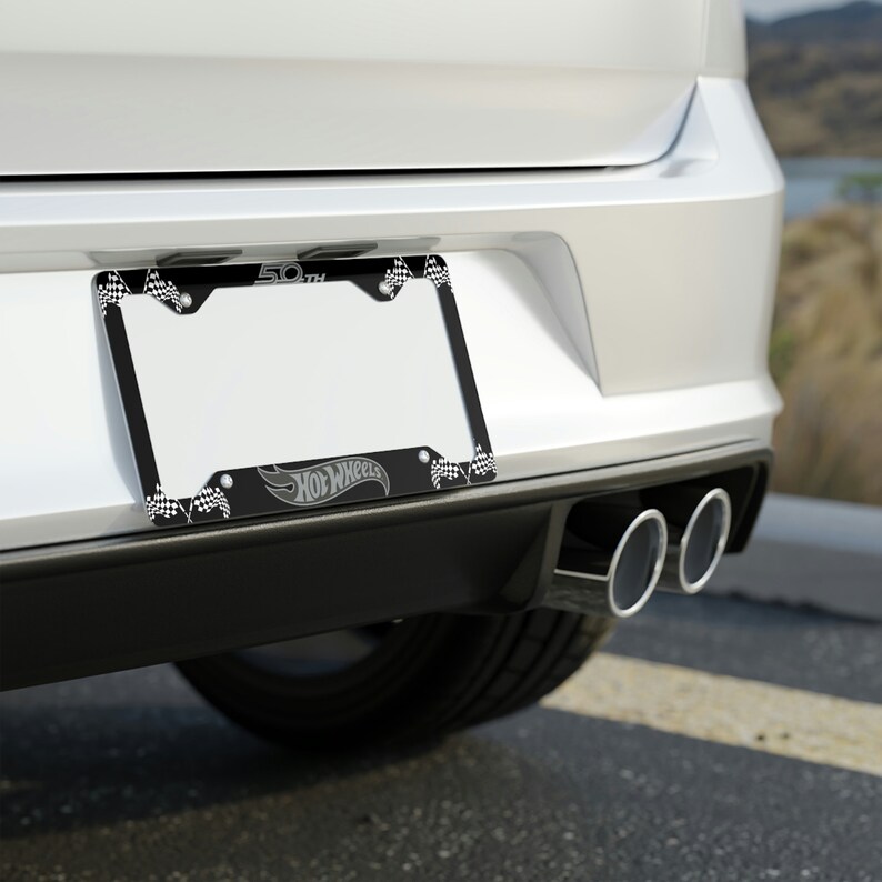 Hot Wheels License Plate Frames License Plate Covers Custom Etsy