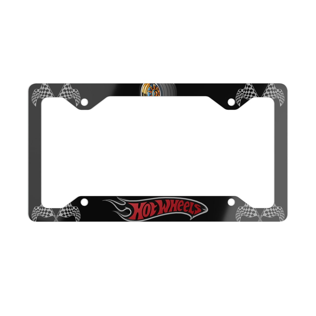 Hot Wheels License Plate Frames License Plate Covers Custom Etsy
