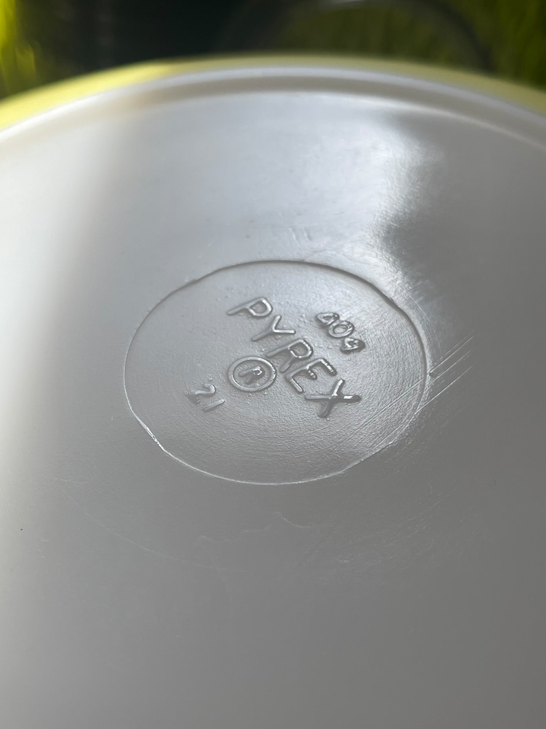 Vintage Pyrex 404 Primary Colors Collection Late 40s Early 50s Rare ...