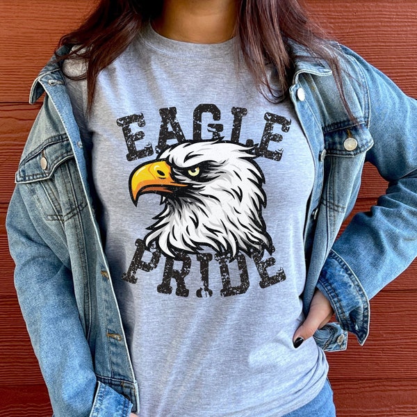 Eagles Shirt, EagleShirt, Eagle Mascot Shirt, Eagles Football Tee, Eagle Mom Shirt, Go Eagles, School Spirit Shirts, Eagle Lover Gift Idea