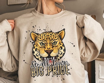 Leopard Sweatshirt, Leopard Shirt, Leopard Mascot Shirt