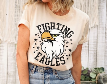 Camicia Eagles, Camicia Eagles, Camicia Spirito Scuola Eagles, Camicia Mamma Aquila, Go Eagles tshirt, Eagle Pride Tee, Eagles Basketball, Eagle Football