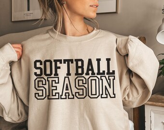 Softball Season Sweatshirt, Softball Game Day Sweatshirt, Softball Sweatshirt, Gameday Softball Mom Shirt, Softball Shirt, Softball Crewneck