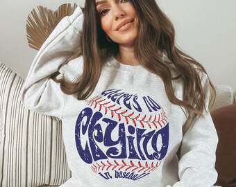 No Crying in Baseball Sweatshirt, Baseball Sweatshirt, Baseball Game Day Shirt, Baseball Mom Shirt, Baseball Crewneck, Funny Baseball Shirt