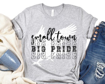 Camicia Eagles, Eagle Shirt, Eagles Football T-Shirt, Eagle Mom Tee, Eagle Spirit Shirt, Eagle Mascot, Eagle Mama, Eagles Sports, Go Eagles