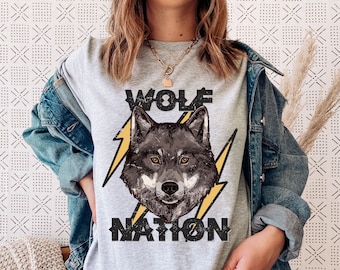 Disegno Della Maglietta Del Lupo O Disegno Del Poster Del Lupo O Disegno Della Camicia Del Lupo Citazioni Che Dicono Lupo 36604084 - Foto 6