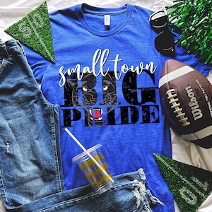 Small Town Big Pride Panthershirt, Panthers T-shirt, Panther School Shirt, Panther Mom, Go Panthers, Panthers mascotte, Panther Football