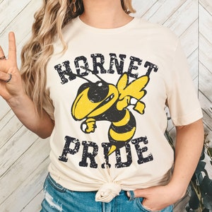Hornet Pride Shirt, Hornets Pride, Hornets Shirt, Hornets Football Shirt, Hornet Mom, Mascot Shirt, Mascot Tshirt, Hornet School Spirit