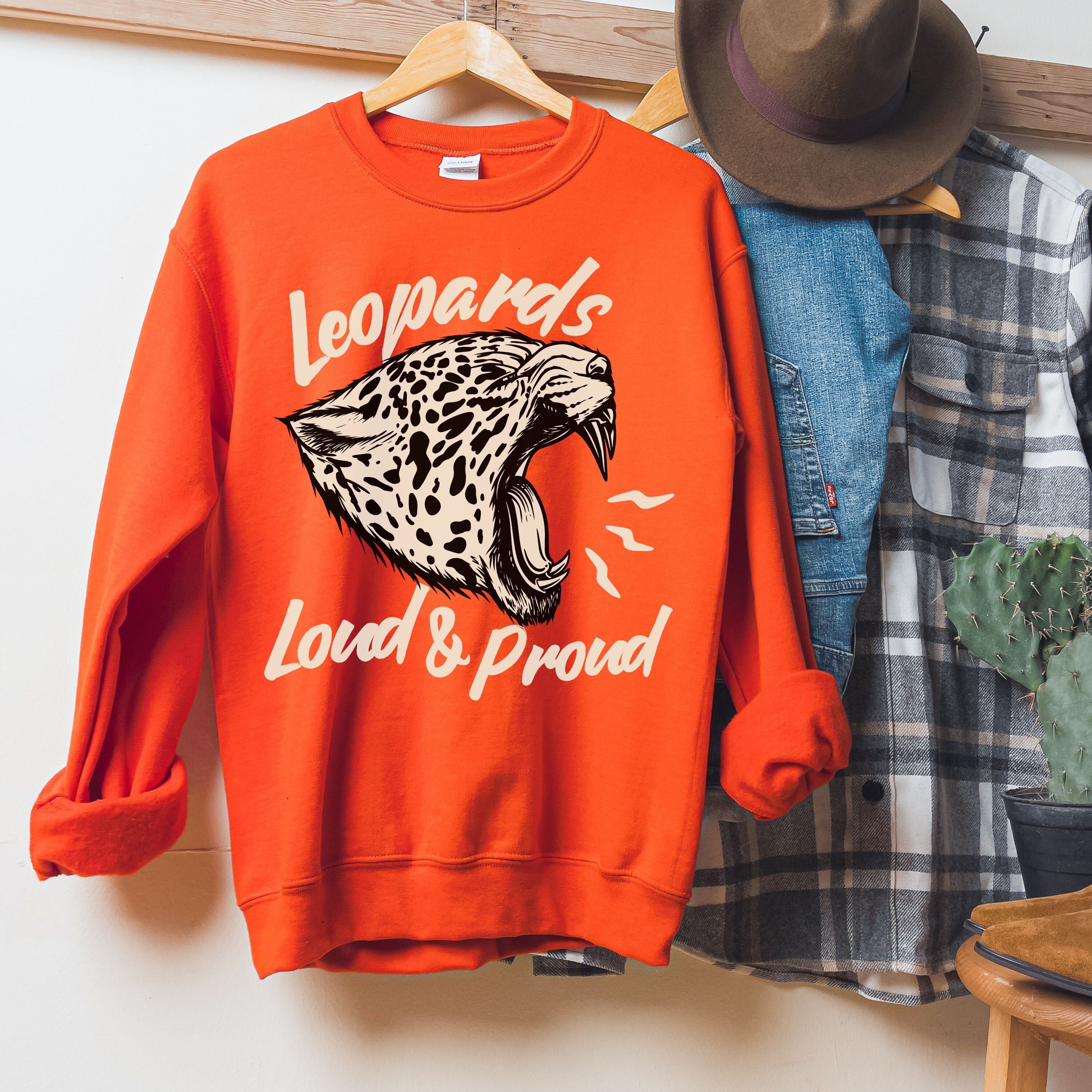 Leopards Sweatshirt, Leopards Shirt, Leopard Spirit Sweater