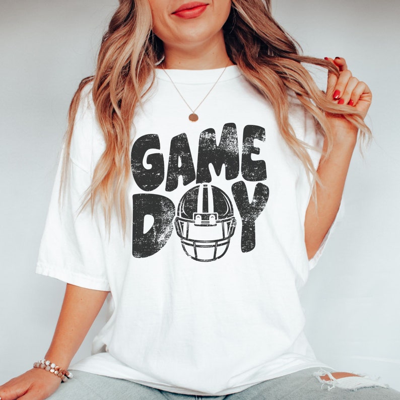 Game Day Shirt Football Shirt Football School Spirit Tshirt - Etsy