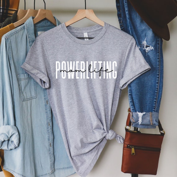 Powerlifting Mom Life Shirt, Powerlifting Mom Shirt, Powerlifting Shirt, Powerlifting Tshirt, Weightlifting Shirt, Powerlifter Mom Gift