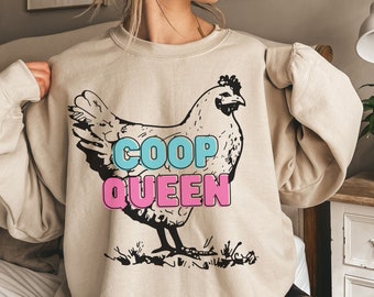 Chicken Lover Shirt, Chicken Sweater, Mama Shirt, Gift for Mom, Funny Chicken Shirt, Chicken Lover Gift, Farmer Shirt, Country Girl Shirt