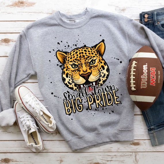 【GRAVER】22FW★ Leopard Hero Smile Sweatshirt Teal with Rainbow Shadow Leopard Oversized Sweatshirt Scamp