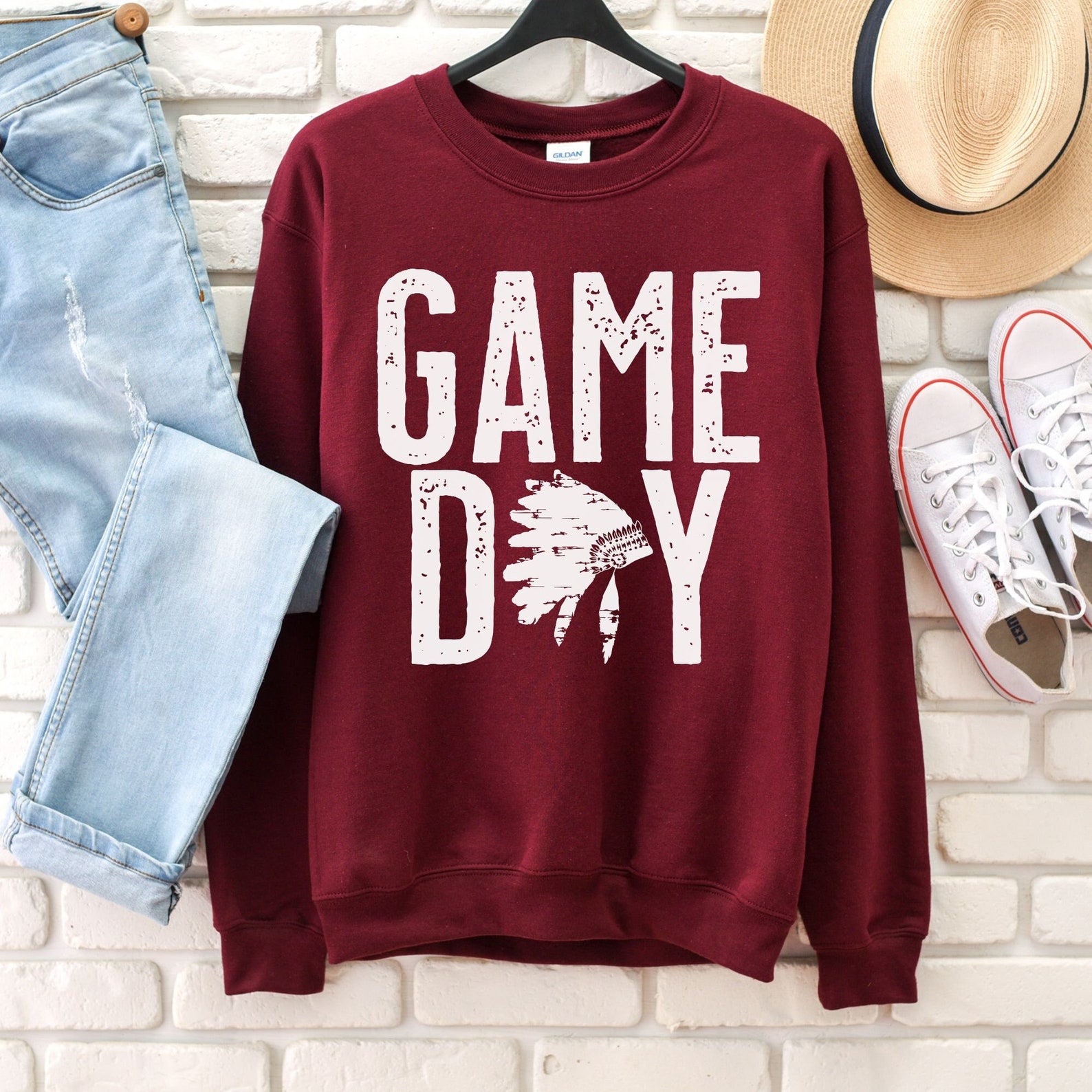 Indians School Sweatshirt Game Day Sweatshirt Indians Shirt - Etsy