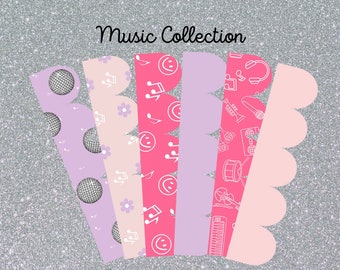 Music Teacher Bundle | Printable Classroom Bulletin Board Borders