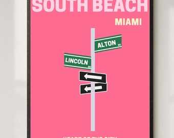 UMiami South Beach Digital Print