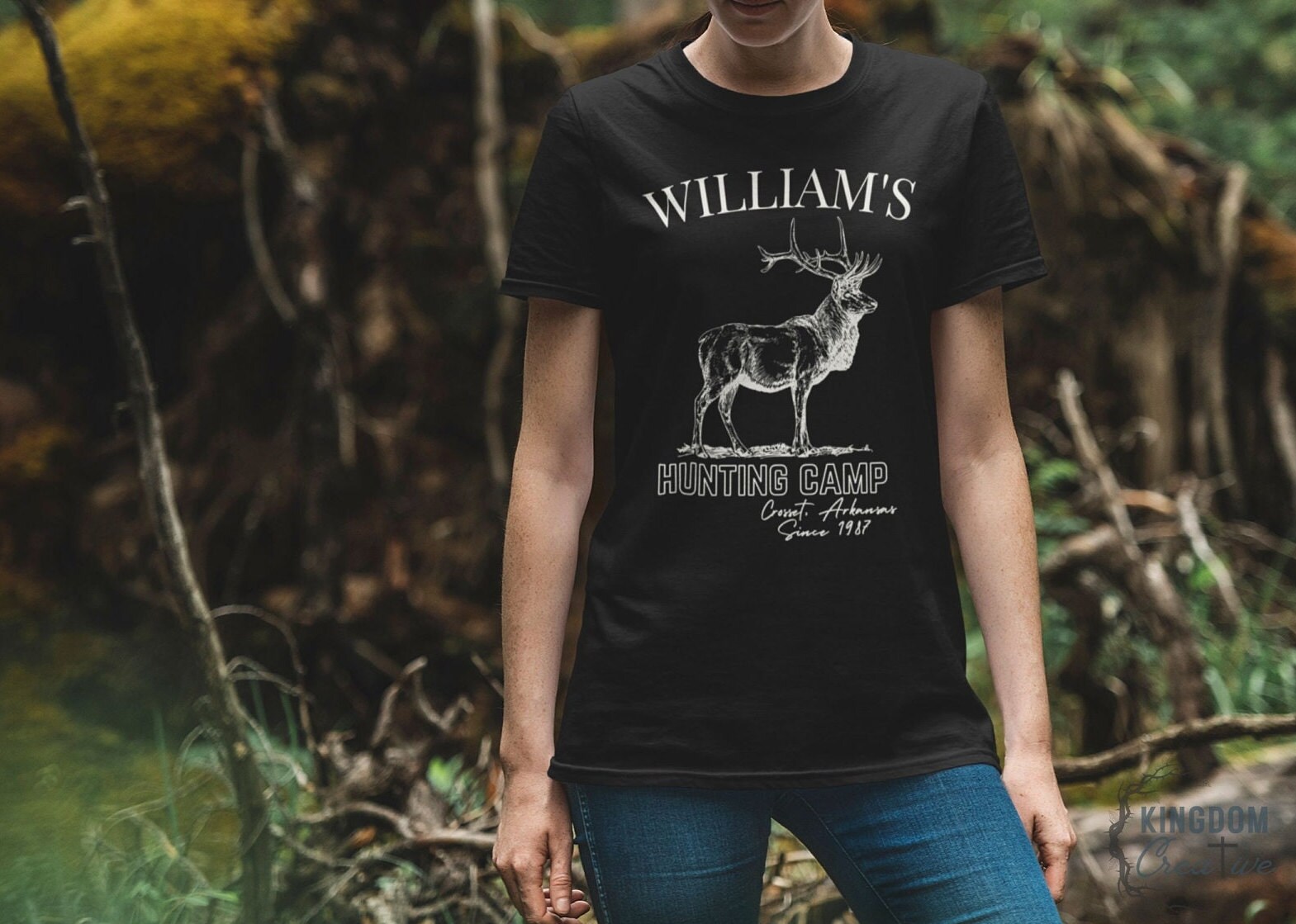 Custom Hunting Camp Tshirt Custom Hunting Shirt Etsy