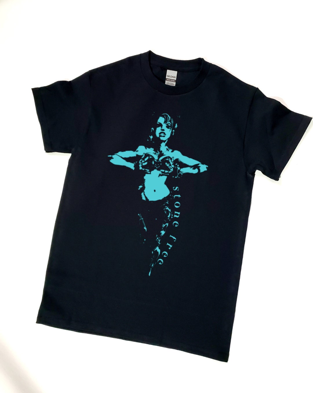 Black Short and Long Sleeve T-shirt With Ocean Anime Themed Design - Etsy