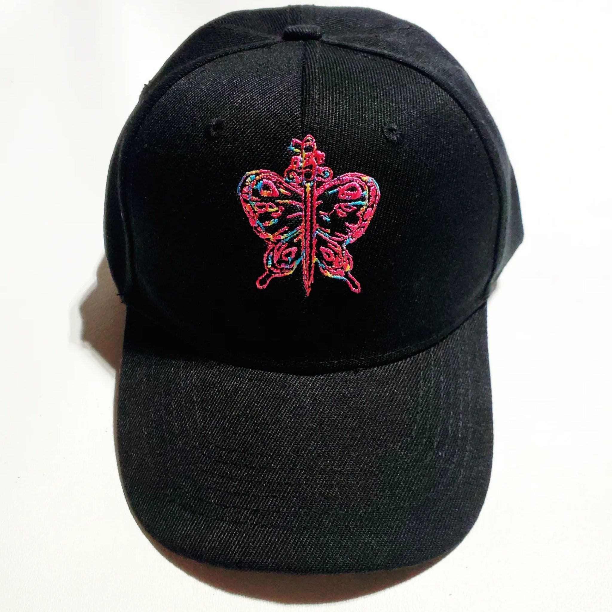 Menacing Jojo's Bizarre Adventure Inspired Embroidered Cap Dad Hat