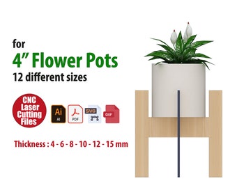 Cnc Plant Stand - Etsy