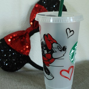 Mickey Minnie Starbucks Cup | Mickey Starcucks Tasse | Minnie Starbucks Tasse | Disney Kaffeetasse | Disney-Starbucks-Tasse | Starbucks-Cup