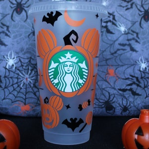 Mickey Halloween Cup | Mickey Starbucks Cup | Disney Starbucks Cup | Disney Halloween Cup | Disney Cup | Starbucks Cup | Starbuck Gift