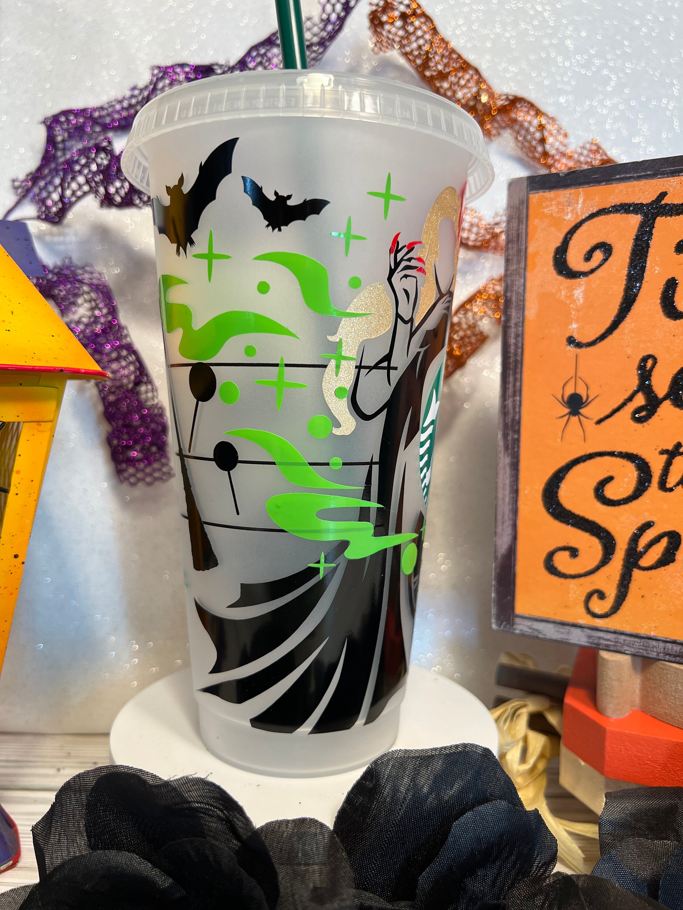 Hocus Pocus Starbucks Cup Halloween Starbucks Cup Hocus Pocus Cold Cup