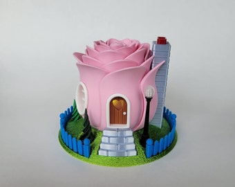 Rose Fairy Garden House