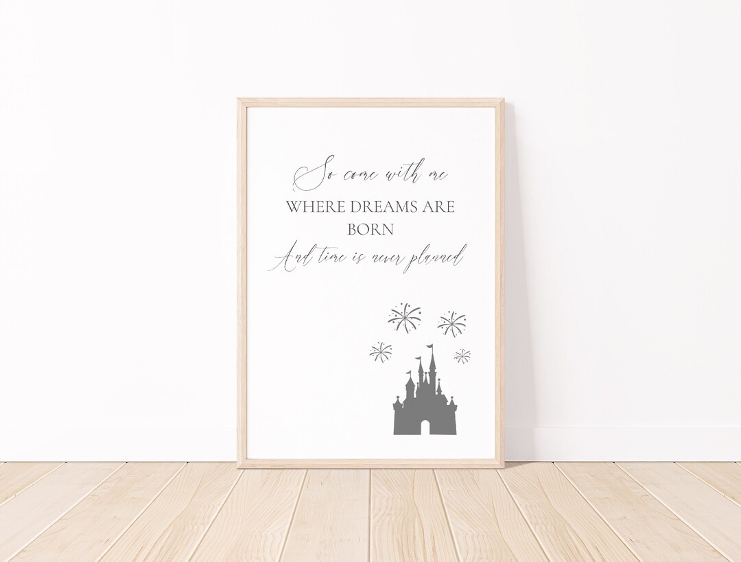 Peter Pan Quote Wall Art, Printable Nursery Sign, Download Etsy