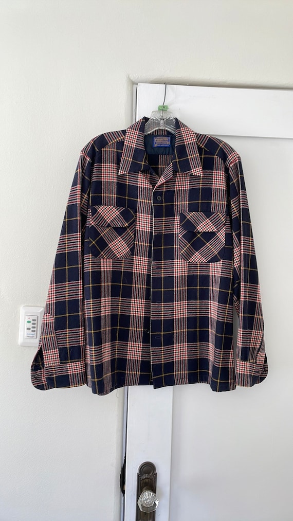 Vintage Pendleton 1960s 100% Virgin Wool