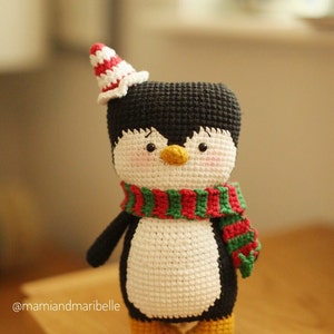 Percy the Penguin -Amigurumi pattern, crochet PDF pattern