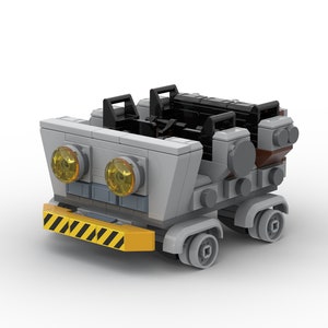 Mine Cart Madness Cart | Super Nintendo World Donkey Kong Country Building Block Model Kit